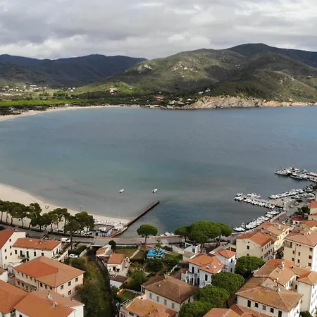 Trilocale Giglio - Zona Mare Con Terrazza, Clima E Posto Auto 公寓